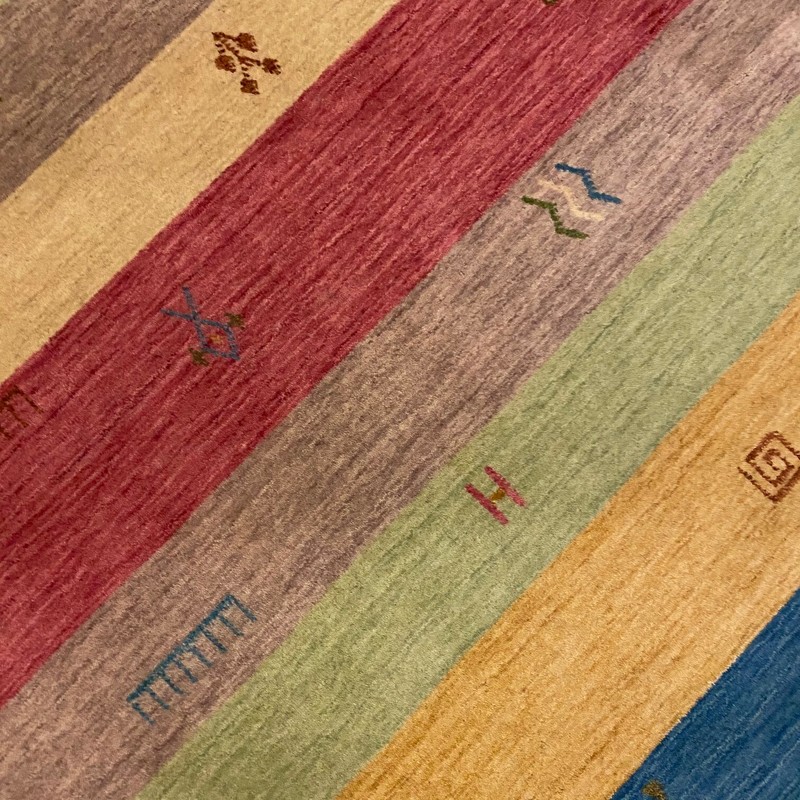 Brand New Charming & Colorful Handmade Nepalese Tibetan Area Rug, 5x8 SALE gallery