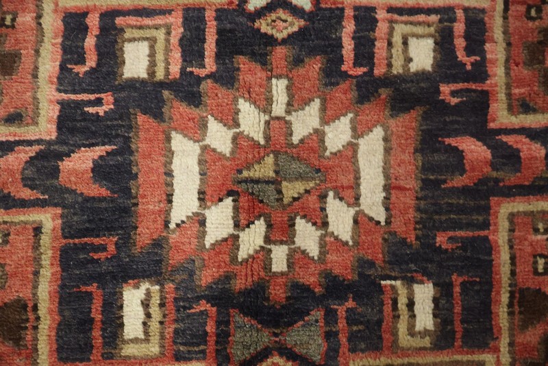 Vintage Geometric 11 ft Runner Tribal Hand-knotted Hallway Nomadic Carpet 3x11 gallery