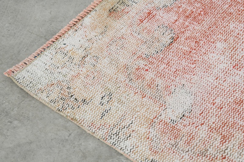 4x8 Turkish Rug Hand-Knotted Vintage Oushak Area Boho Decor Rug Wool Carpet,672 gallery
