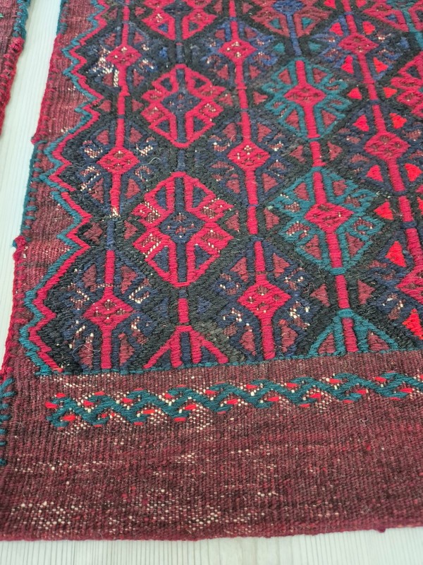 Antique Cicim Pillows, Anatolian Rug, Hand Woven Pillow Cover, Home Decor, Wool gallery