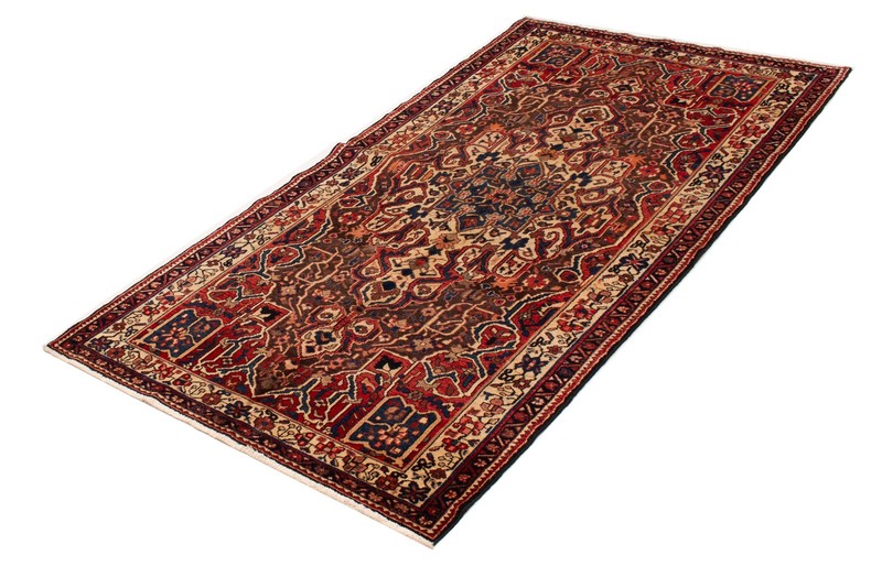 Vintage Hand-Knotted Area Rug 5'4" x 9'10" Traditional Oriental Wool Carpet gallery