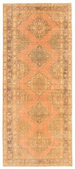 Vintage 4’9″ x 11’7″ Traditional Hand Knotted Vegetable Dye Wool Area Rug