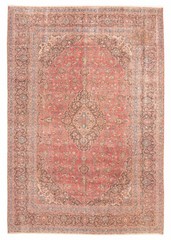 Traditional Vintage Hand-Knotted Area Rug 9’4″ x 13’9″ Oriental Wool Carpet