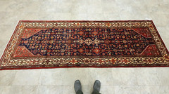 Fine Vintage 1930-1940’s Wool Pile Vgy Dyes High-Karabahk Runner 3’8″ x 10’6″