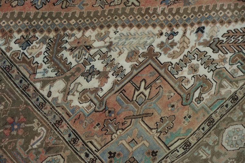 Vintage Geometric Area Rug 8x11 Ft Handmade Traditional Oriental Wool Carpet gallery