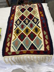 Authentic Hand Made Qashqai Kilim Rug 3ft 3 In X 2ft 3 In