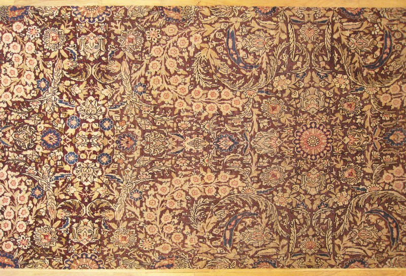 Antique Traditional Oriental Rug, in Runner size 19'0 x 3'9, with FREE SHIPPING! gallery