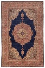 Vintage Hand-Knotted Area Rug 10’0″ x 15’1″ Traditional Wool Carpet