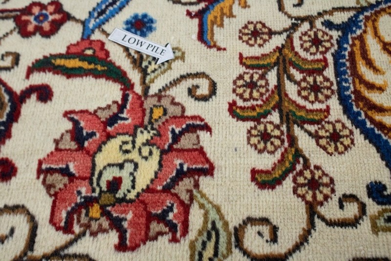 10X13 ft Rare Handmade Wool Oriental Rug Vintage Carpet Floral Style Home Décor gallery