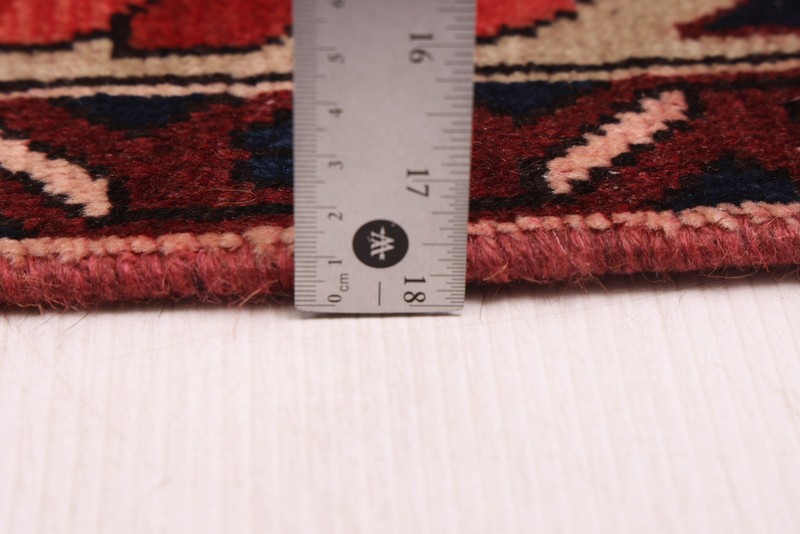 Vintage 6'7" x 9'11" Traditional Hand Knotted Vegetable Dye Wool Area Rug gallery