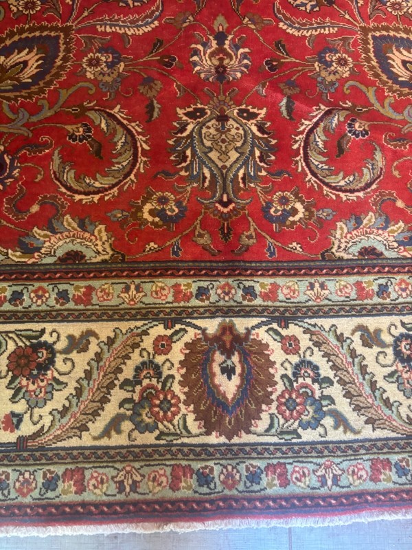 SIMI ANTIQUE. HAND MADE. 13x10. EXCELLENT CONDITION. FULL PILE.WITH SINGNR gallery