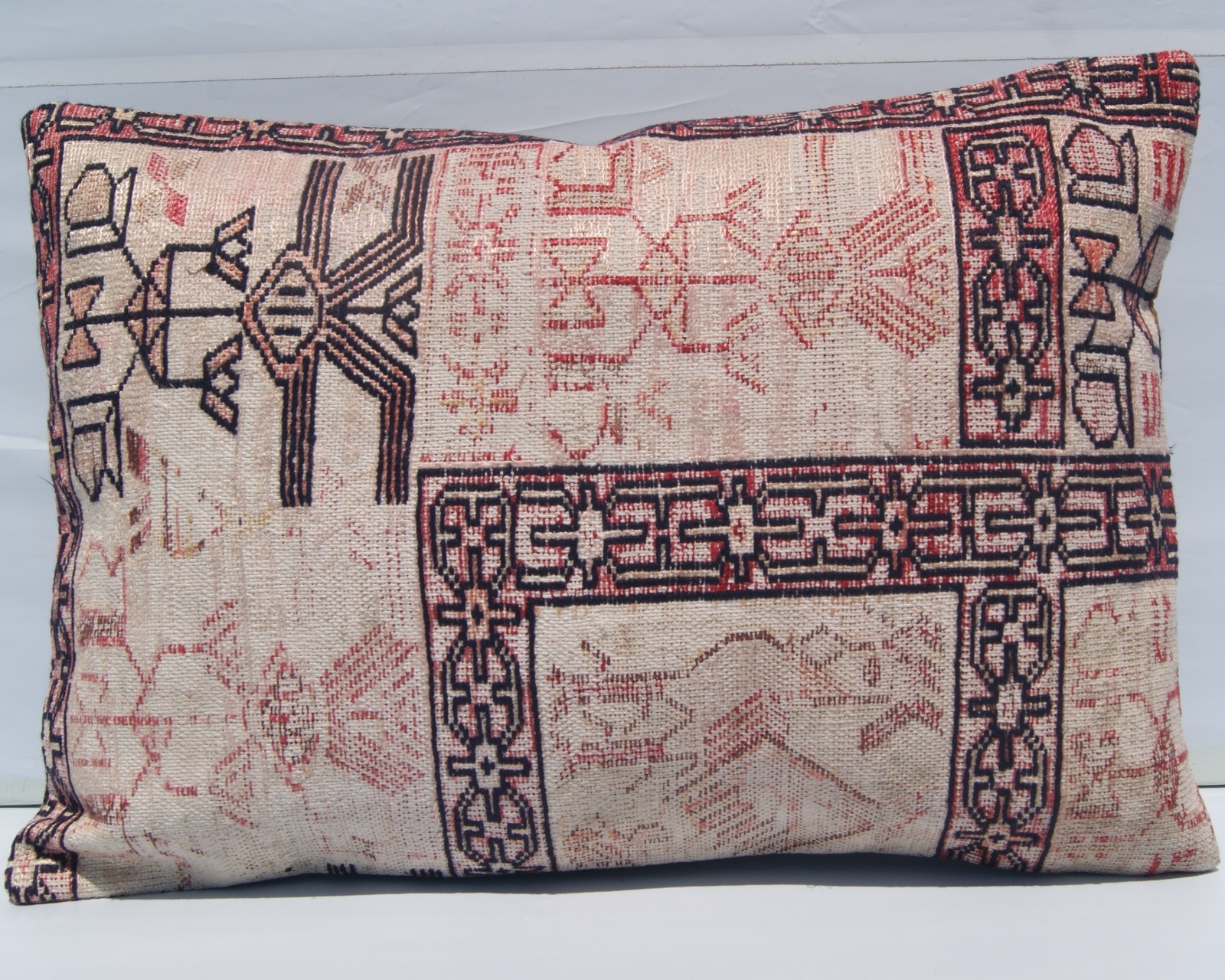 kilim pillow cover sumak rectangle three pillow covers handmade sumak 20"X14" gallery