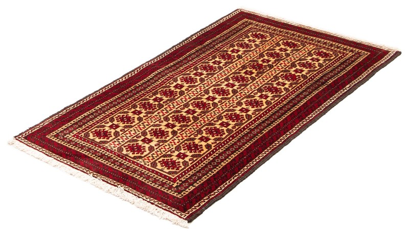 Traditional Vintage Hand-Knotted Area Rug 3'3" x 5'11" Oriental Wool Carpet gallery