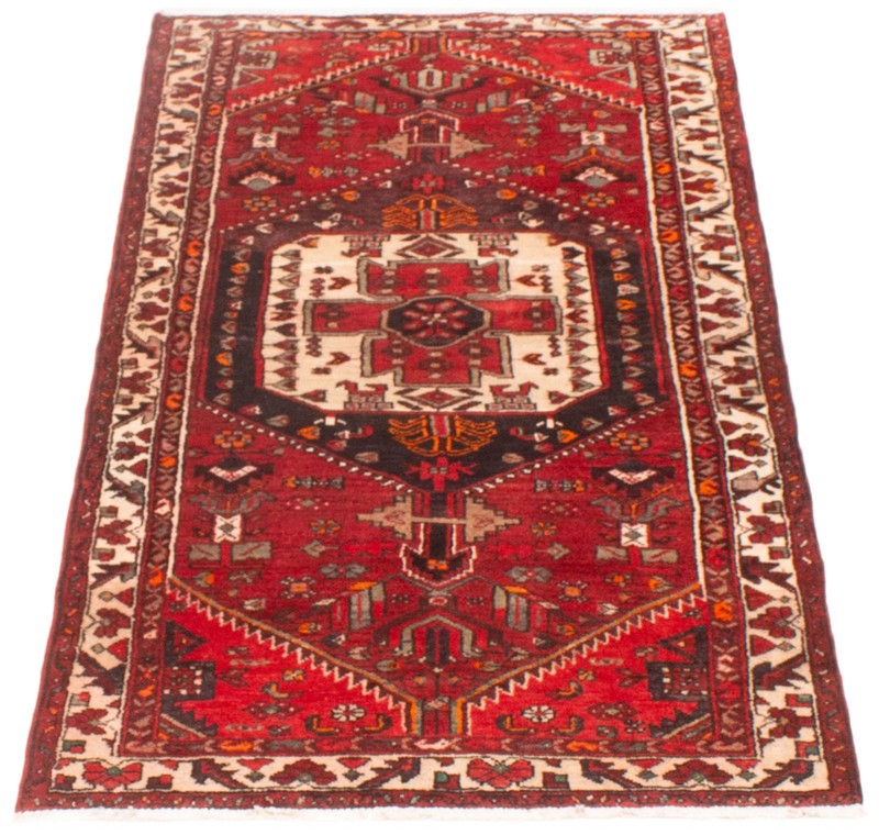 Vintage Hand-Knotted Area Rug 3'2" x 6'4" Traditional Oriental Wool Carpet gallery