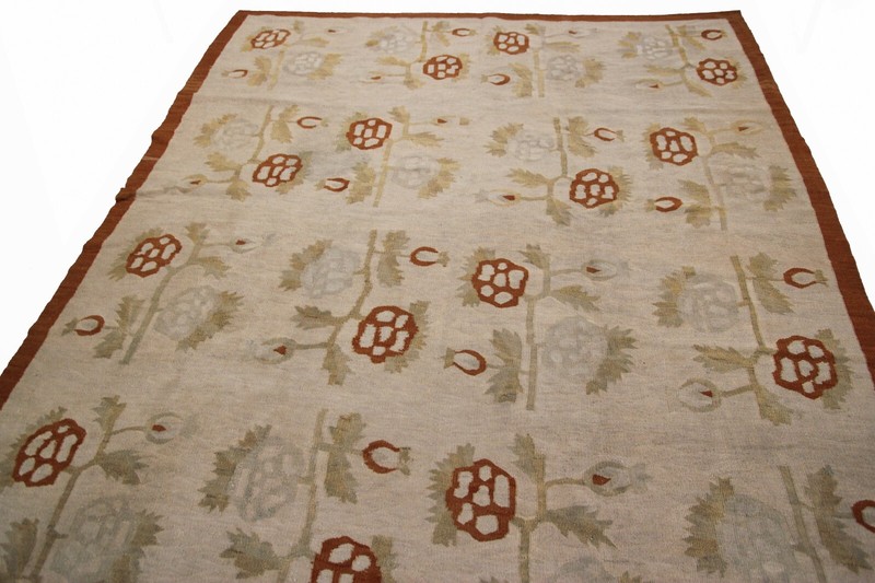 6x9 Antique Authentic Handwoven Bessarabian Kilim 175cmx 264cm gallery