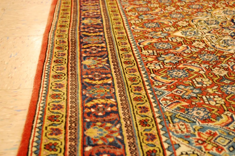 NATURAL WOOL Old Oriental Rugs,Hand Woven,knotted size Approximately 3'9" X 5'9" gallery