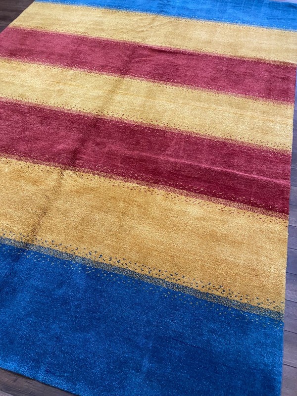Fine Quality Handmade Nepalese Tibetan Modern Rug,Thick Pile,Natural Dyes 8'x11' gallery