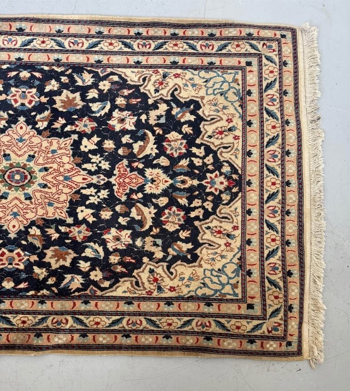VINTAGE KARAJEH SOUTHWEST PERSIAN GEOMETRIC RUG 6' 5" X 3' 7" gallery