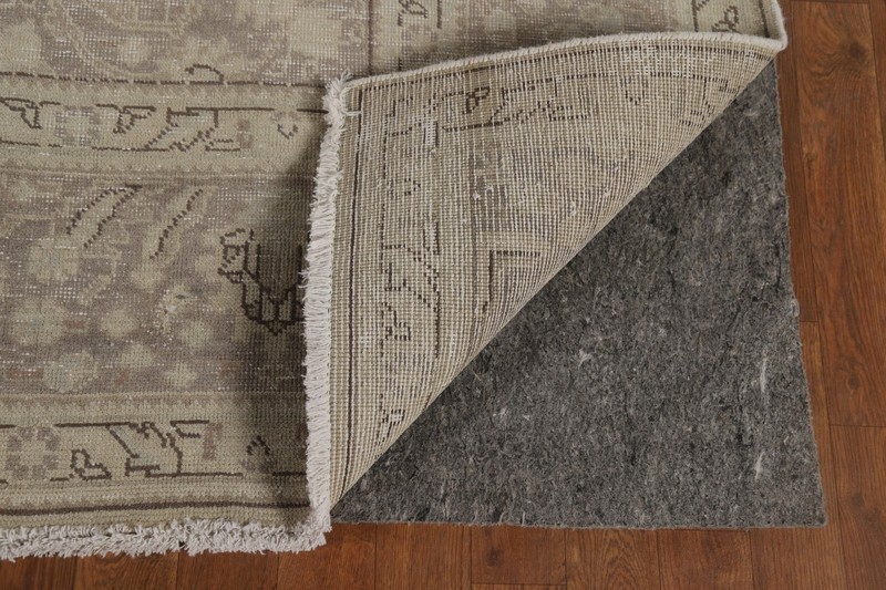 Distressed Wool Classic Area Rug 10x13 Muted Vintage Hand-made Room Size Carpet gallery