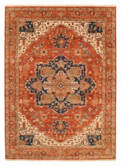 Traditional Vintage Hand-Knotted Carpet 7’11” x 11’0″ Wool Area Rug