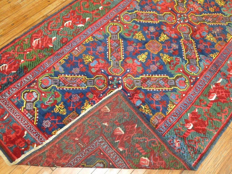Antique Caucasian Zeychour Kuba Rug Gallery Size 5'x13'3'' gallery