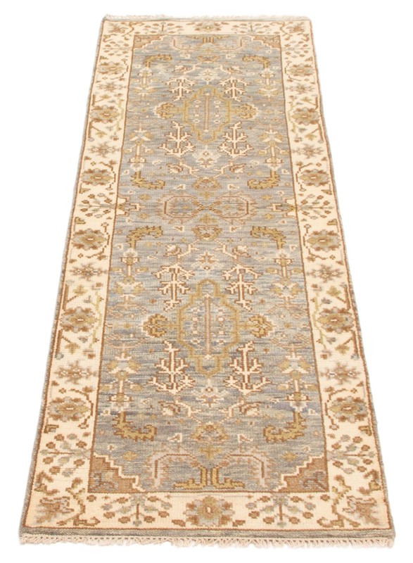 2'8" x 7'11" Vintage Hand-knotted Runner Rug Traditional Oriental Wool Carpet gallery