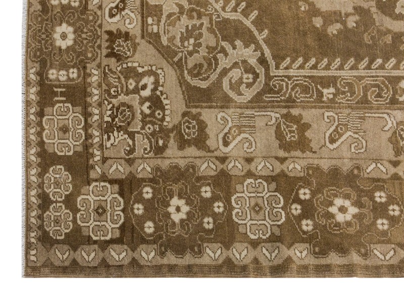 Vintage Rug, 7'9 x 10'6 feet,237 x 320 cm Oushak Rug, Antique Rug, Oriental Rug gallery