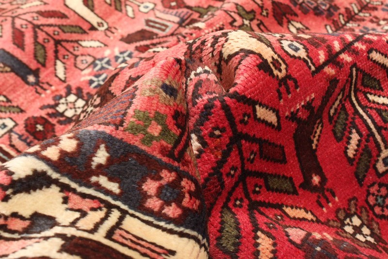 3'6" x 13'3" Vintage Hand-knotted Runner Rug Traditional Oriental Wool Carpet gallery