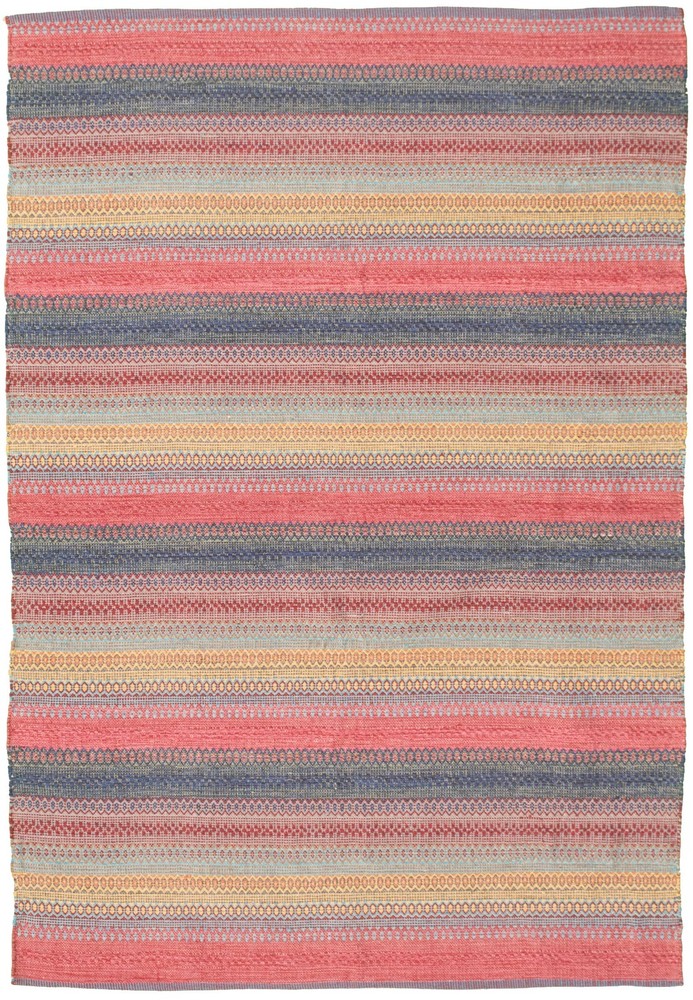 Vintage Hand Woven Area Rug 5'3" x 7'10" Traditional Wool Oriental Carpet