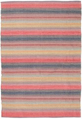 Vintage Hand Woven Area Rug 5’3″ x 7’10” Traditional Wool Oriental Carpet