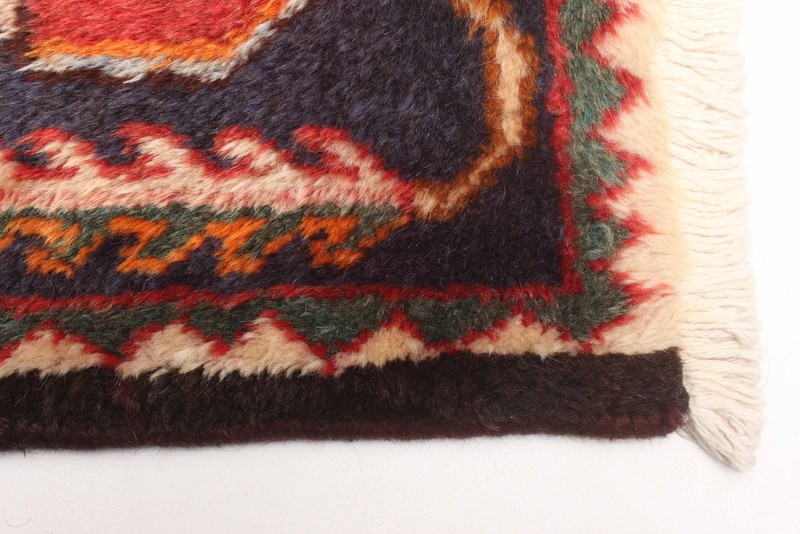 Vintage Traditional Hand-Knotted Area Rug 4'11" x 9'10" Oriental Wool Carpet gallery