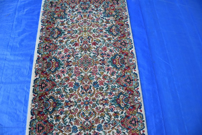 Karastan Runner Rug 700/742 Floral Kirman 2.6x8.6 Very Nice #KR gallery