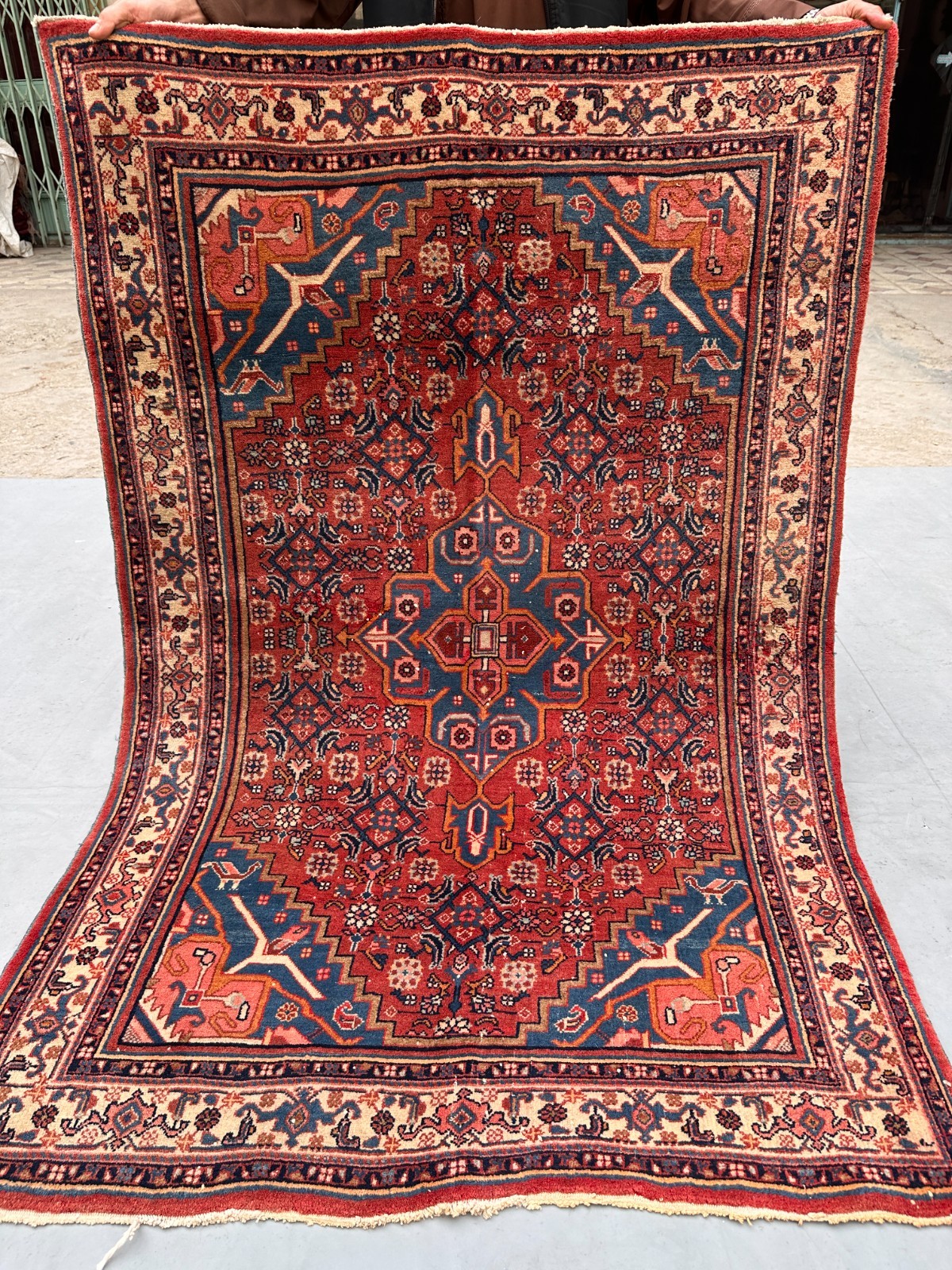 COLLECTORS' ITEM Vintage Super Fine Quality Kazak Carpet gallery