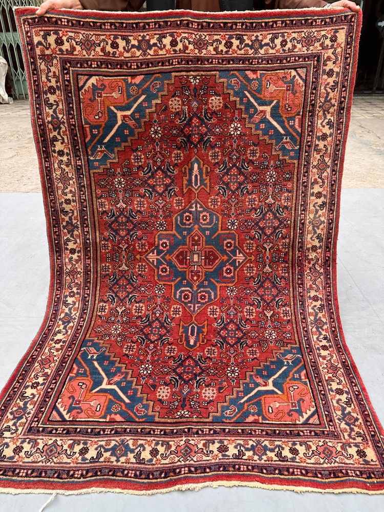 COLLECTORS' ITEM Vintage Super Fine Quality Kazak Carpet
