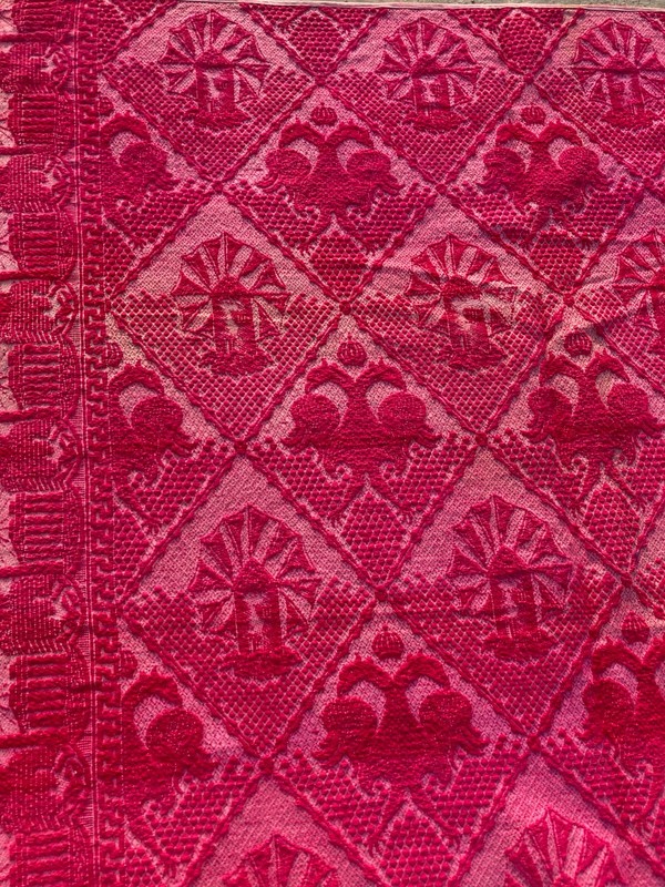 Vintage Handmade Beautiful Multicolor Kilim Rug Carpet 210x183 cm gallery