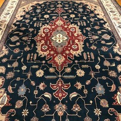 High Quality Handmade In Pakistan Area Rug 9×13 Geometric Design Tribal Pattern