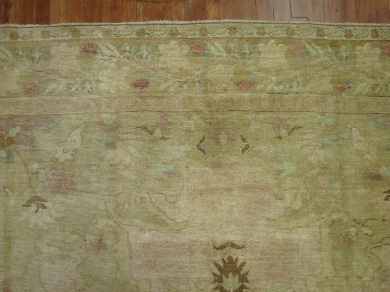 Vintage Turkish Oushak Ushak Rug Size 7'11''x12'1'' gallery