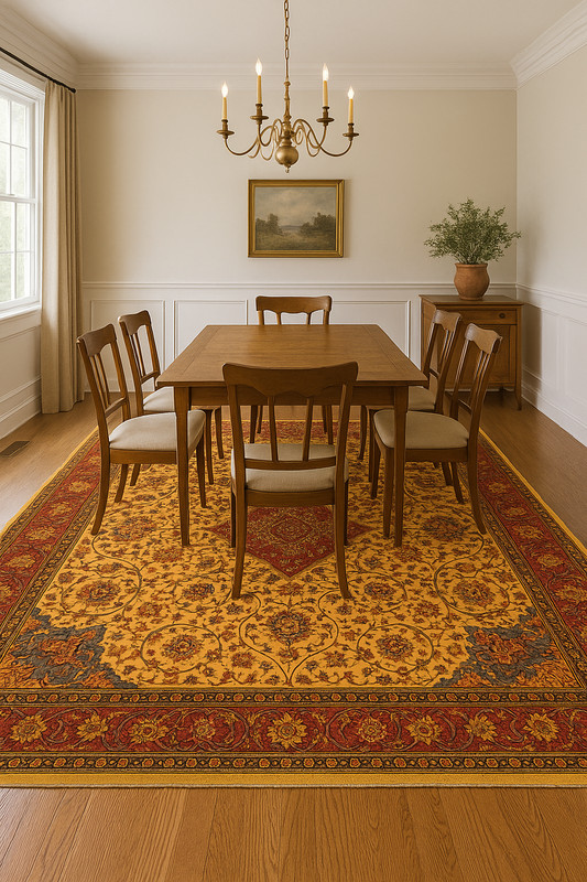 Vintage Hand-Knotted Oriental Wool Rug 12'3 x 9'1 ft,Traditional Large Area Rug gallery