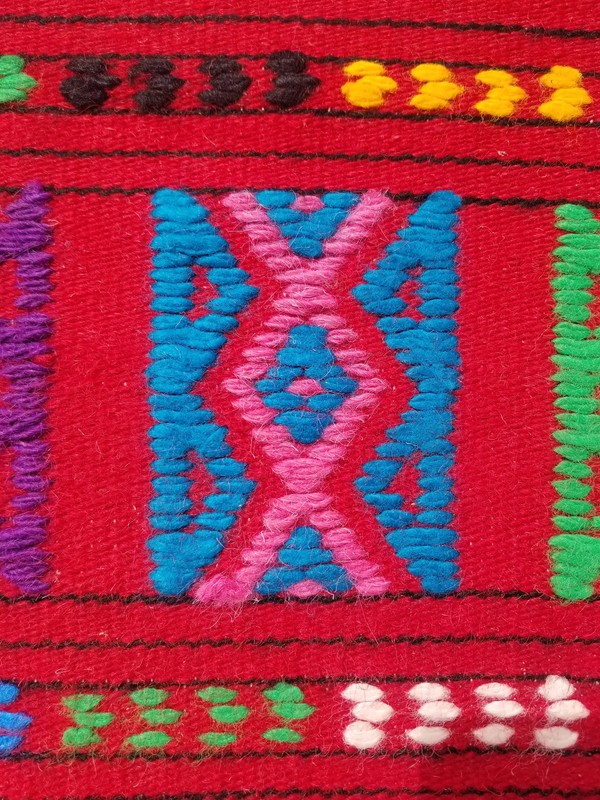 Vintage Traditional Handmade Turkish Anatolian Wool Multi Kilim Rug 5.3x2.0ft gallery