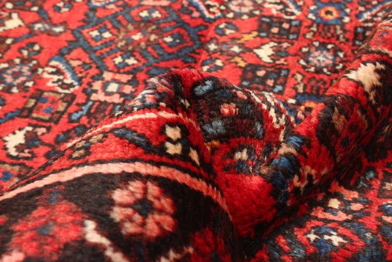 Vintage Hand-knotted Runner Rug 3'5" x 8'2" Traditional Oriental Wool Carpet gallery