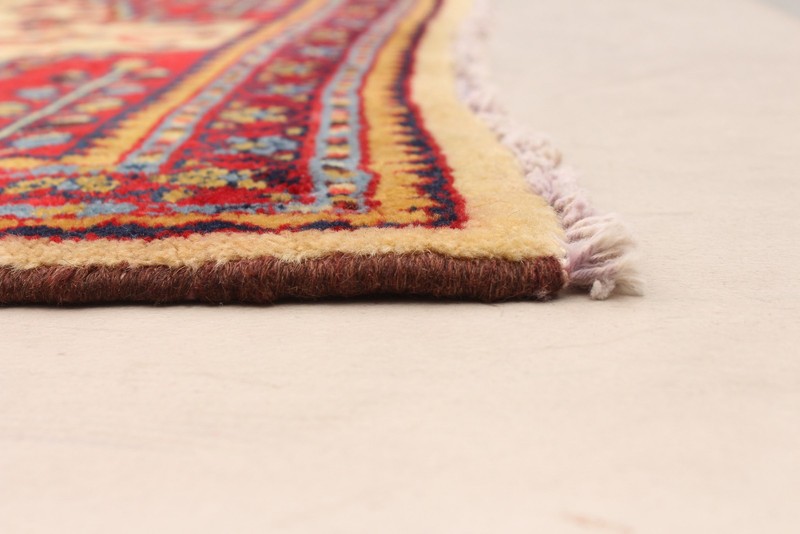 Traditional Vintage Hand-Knotted Area Rug 3'7" x 5'4" Oriental Wool Carpet gallery