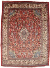 10X14 Floral Classic Oriental Rug Hand-Knotted Wool Dining Room Carpet 9’9X13’6