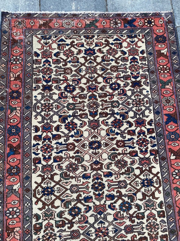 3x6 Vintage Persian Rug , Traditional Rug , Antique Rug , Wool Handmade Rug gallery