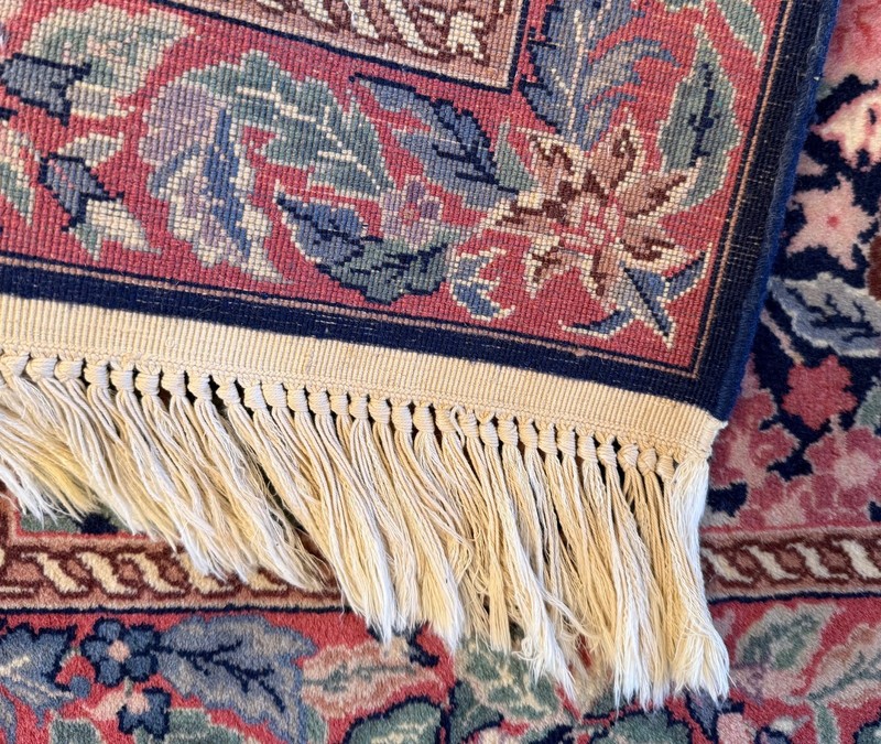 Fine Imperial Handmade Vintage Rug 24" x 36" , 100% Wool, good condition gallery