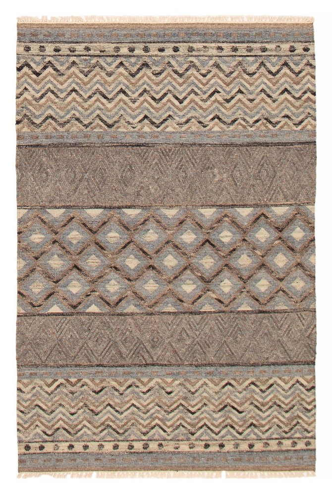 Vintage 5'1" x 7'10" Traditional Wool Hand Woven Oriental Area Rug