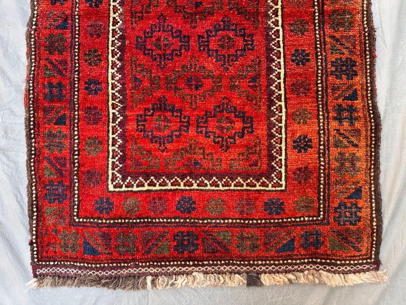 Stunning Vintage Kowdani Natural Vegetable Dye Soft Nomad Maldari Carpet gallery