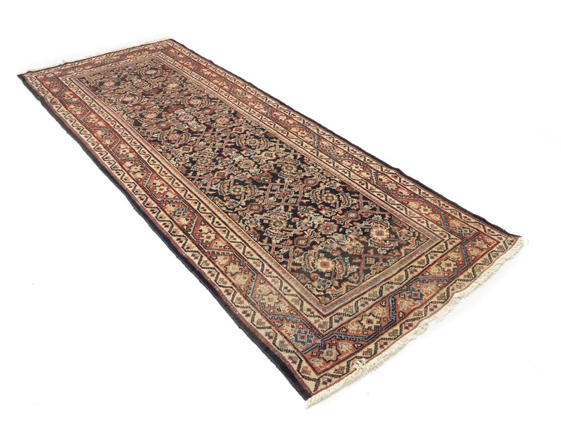 4X10 ft Hand-Knotted Allover Floral Design Oriental Runner Rug Kitchen Carpet gallery