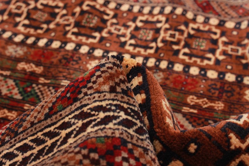 Vintage 2'10" x 4'7" Traditional Hand Knotted Vegetable Dye Wool Area Rug gallery