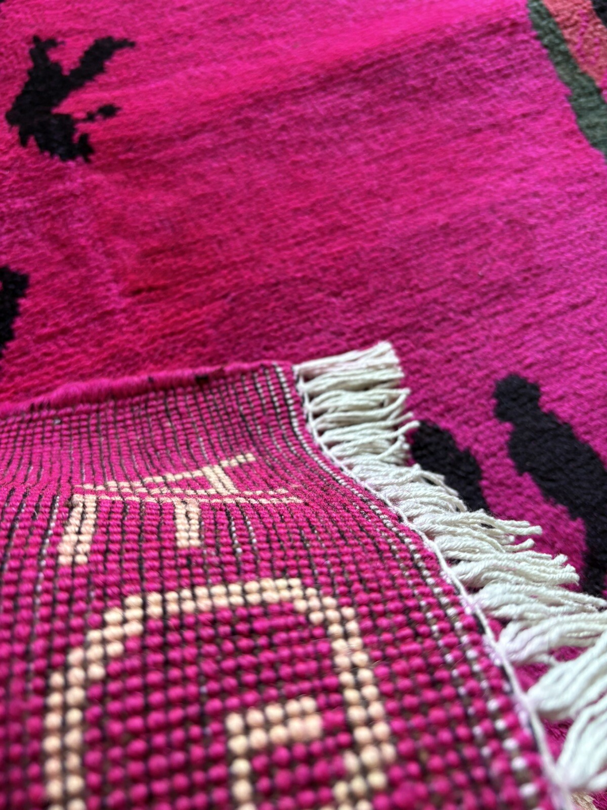Afghan Handmade War Rug - Fall of Afghanistan - 32x25 in gallery