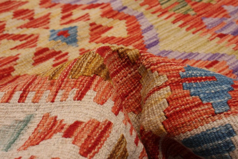 Vintage Hand Woven Area Rug 3'1" x 4'9" Traditional Wool Oriental Carpet gallery